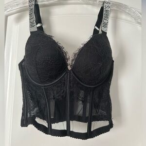 Victorias secret bombshell rhinestone corset top